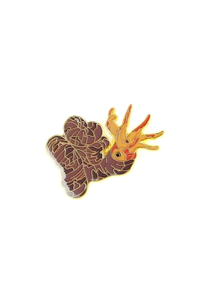 Nipponites Enamel Pin (Nipponites mirabilis) (ONLINE ORDER ONLY)