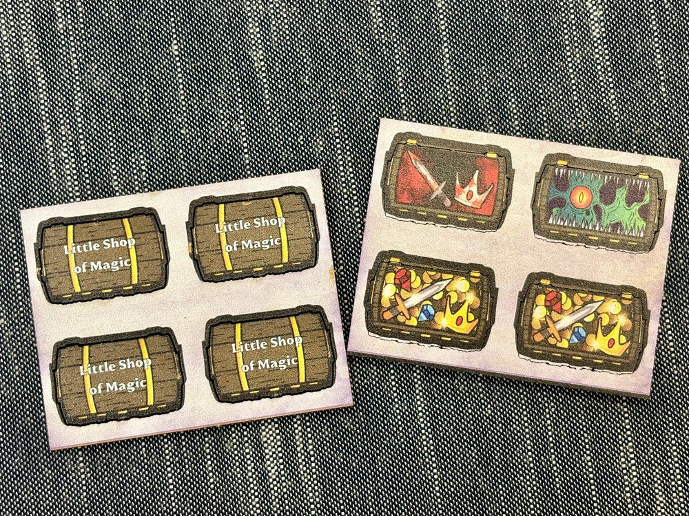 Little Shop of Magic: Treasure Chest Token Mini Sheet (ONLINE ORDER ONLY)
