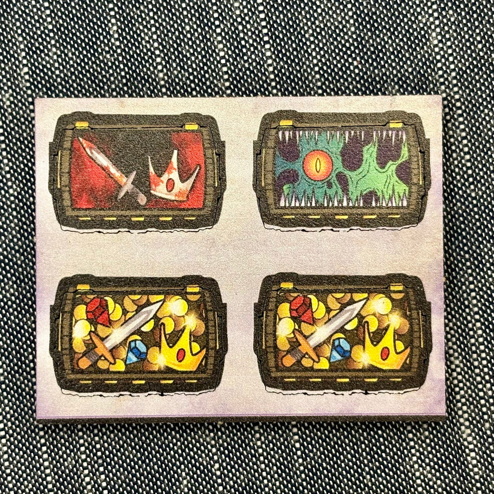 Little Shop of Magic: Treasure Chest Token Mini Sheet (ONLINE ORDER ONLY)