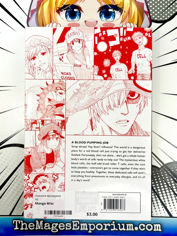 Cells at Work Vol 1 Five Below Cover (Online Order Only)