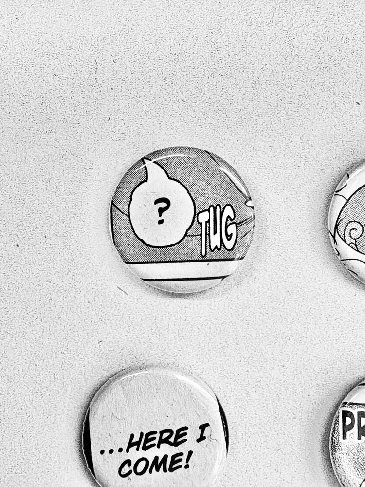 Handmade Button Badges From Recycled Manga (Online Order Only)
