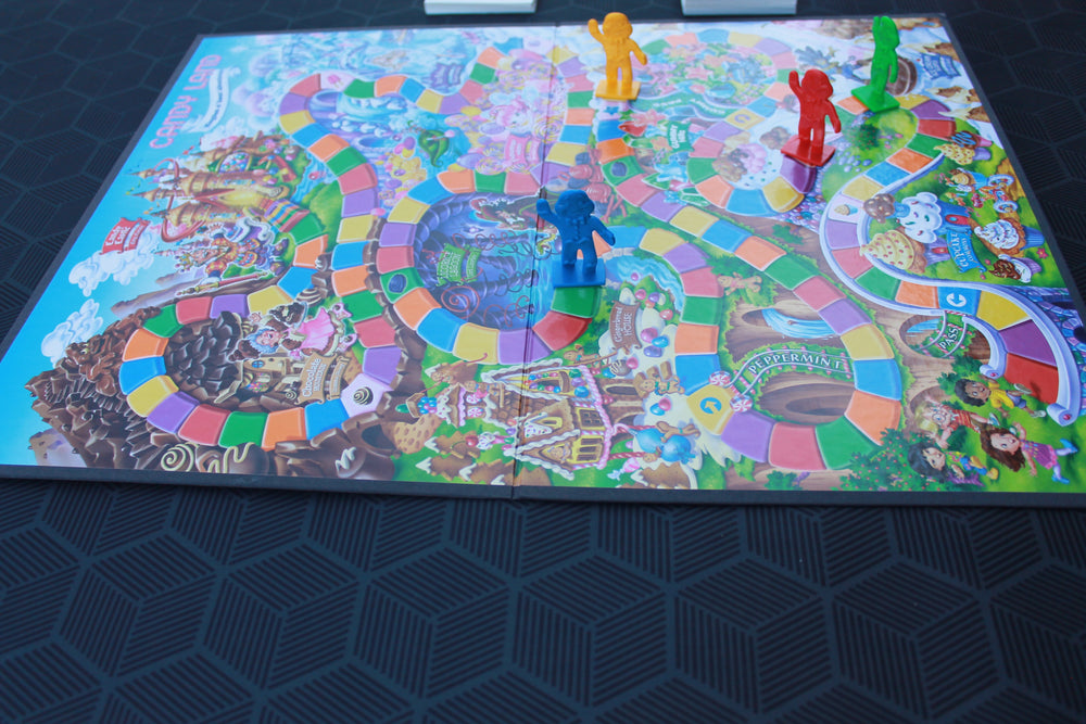 Geometric Pattern Mat 36" x 36" with Bag | Board Game Puzzle Mat (Online Order Only)