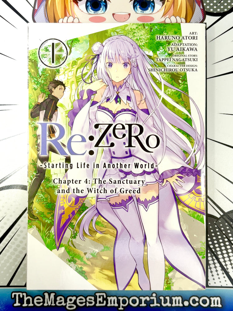 Re: Zero Starting Life In Another World Chapter 4 The Sanctuary and the Witch of Greed Vol 1 (Online Order Only)