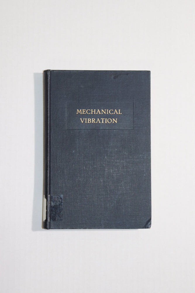 Introduction to a Study of Mechanical Vibration (ONLINE ORDER ONLY)