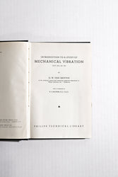 Introduction to a Study of Mechanical Vibration (ONLINE ORDER ONLY)