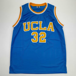 Facsimile Autographed Bill Walton UCLA Blue Reprint Laser Auto College Basketball Jersey Size Men's XL (ONLINE ORDER ONLY)