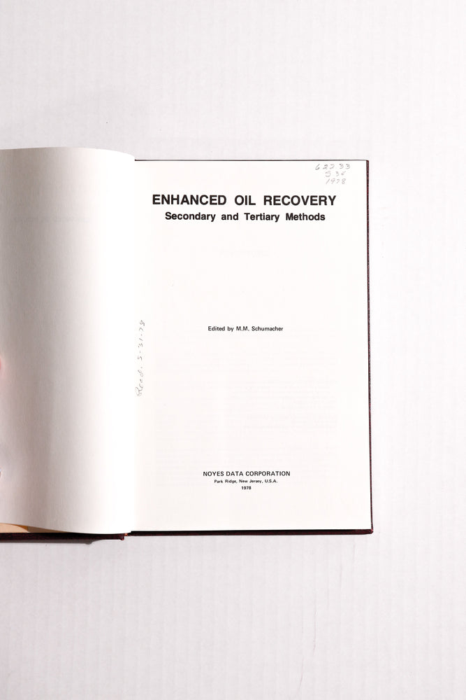 Enhanced Oil Recovery, Secondary and Tertiary Methods