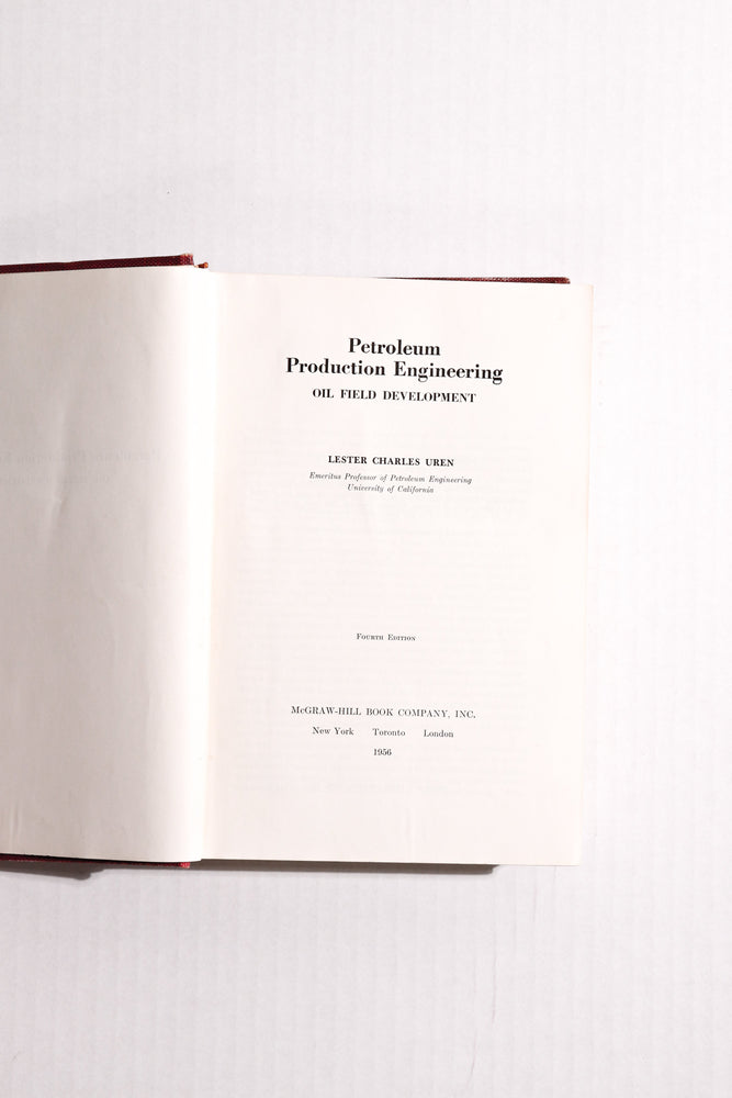 Petroleum Production Engineering