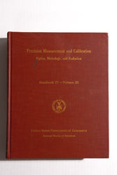 Precision Measurement and Calibration: Handbook 77, Volume 3