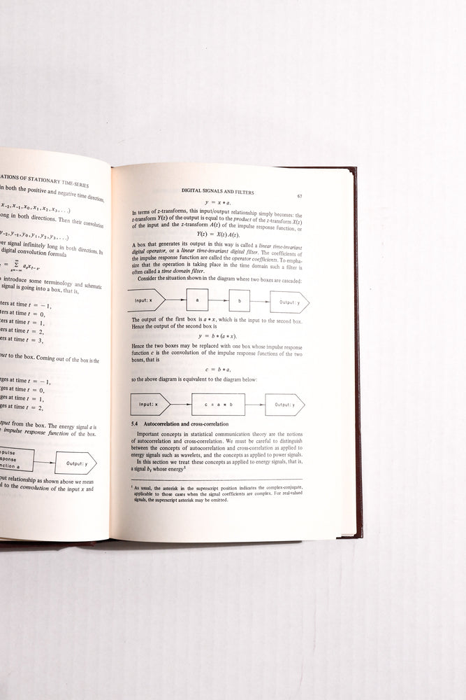 Physical Applications of Stationary Time-Series