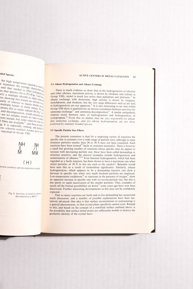 The Physical Basis for Heterogeneous Catalysis, 1974
