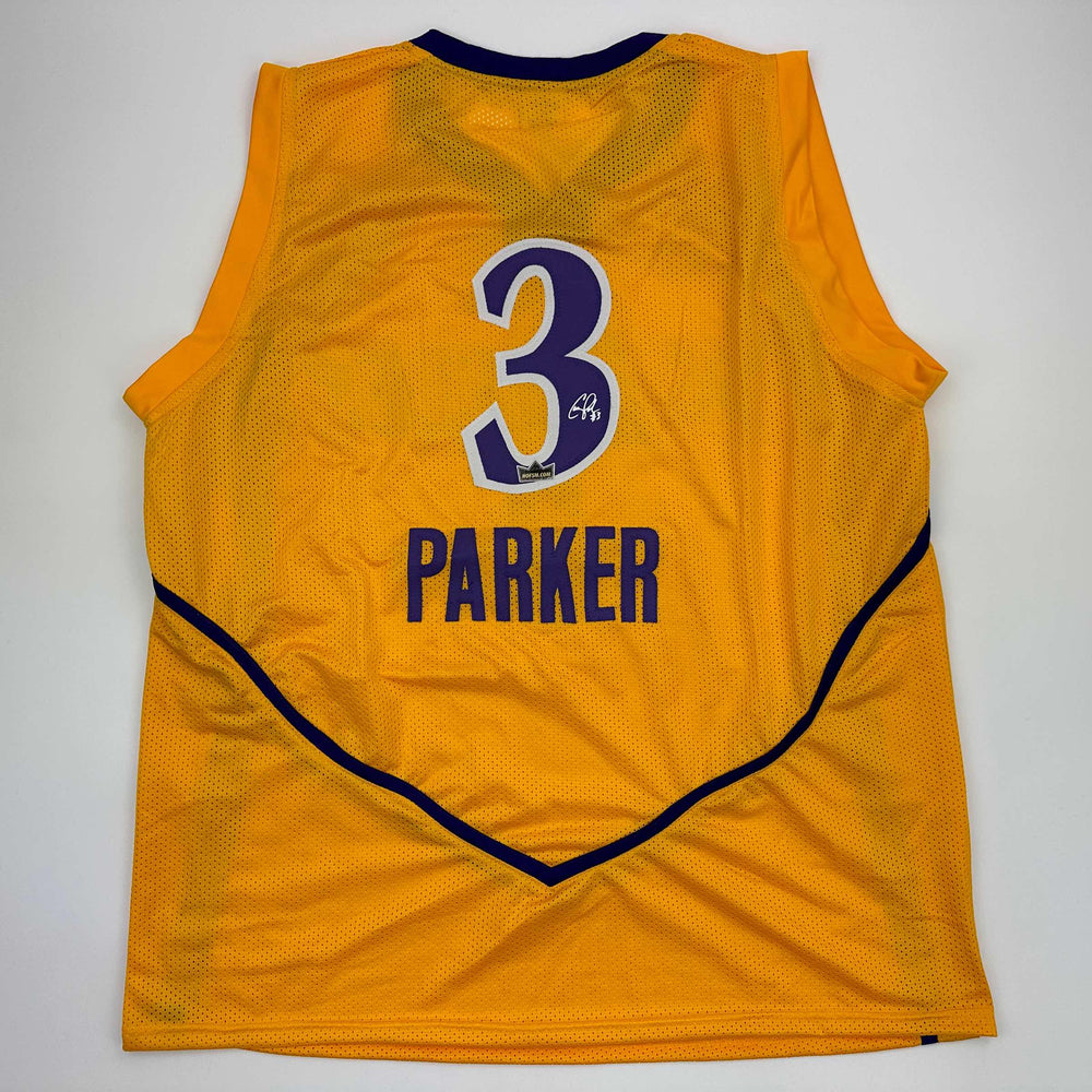 Facsimile Autographed Candace Parker Los Angeles LA Yellow Reprint Laser Auto Basketball Jersey Size Men's XL (ONLINE ORDER ONLY)