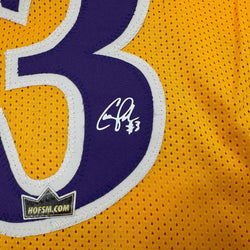 Facsimile Autographed Candace Parker Los Angeles LA Yellow Reprint Laser Auto Basketball Jersey Size Men's XL (ONLINE ORDER ONLY)