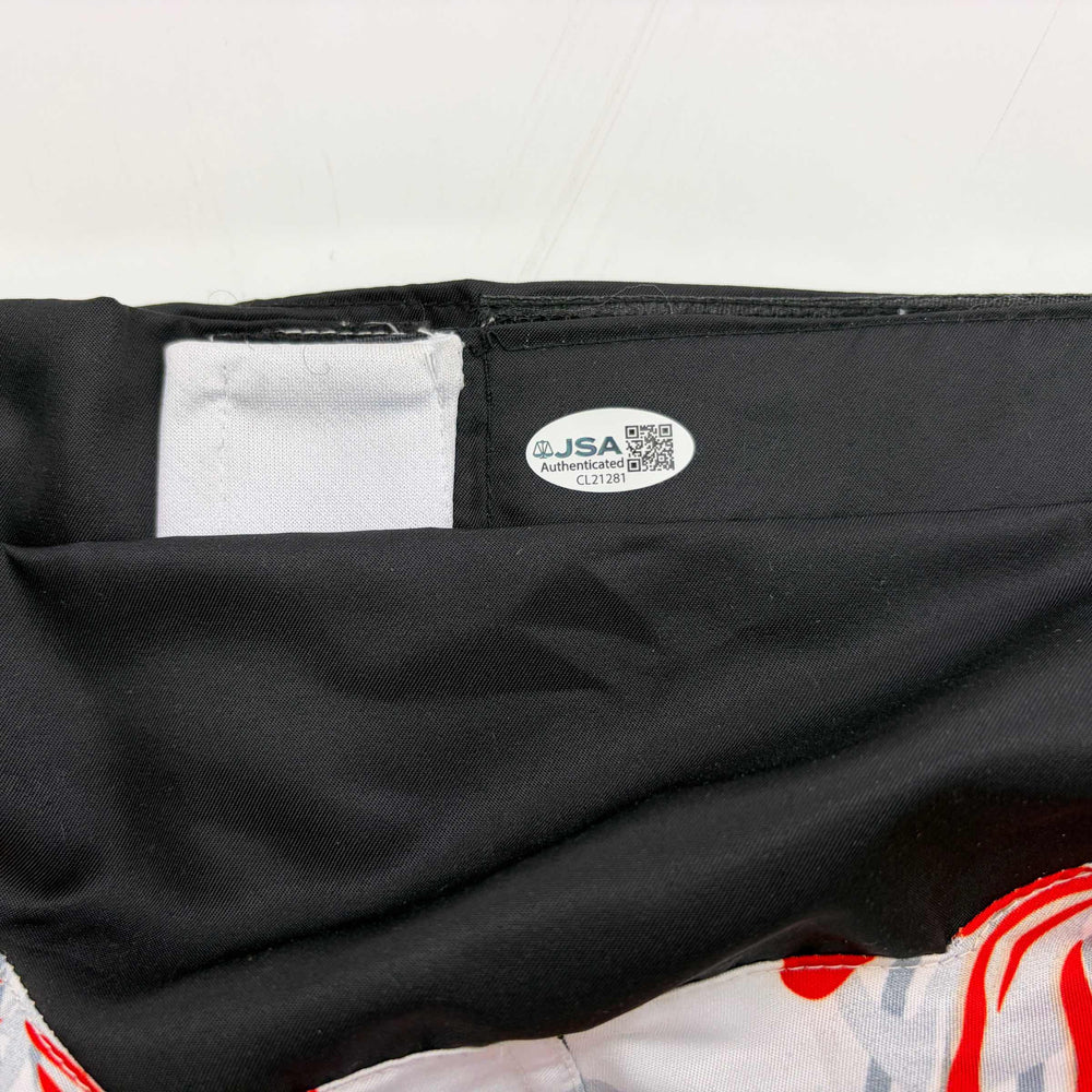 Autographed/Signed Max Holloway UFC MMA Trunks Shorts Ultimate Fighting JSA COA