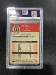 2022 TOPPS CHROME PLATINUM DUKE SNIDER GOLD REFRACTOR #125 - PSA 10 (Online Order Only)
