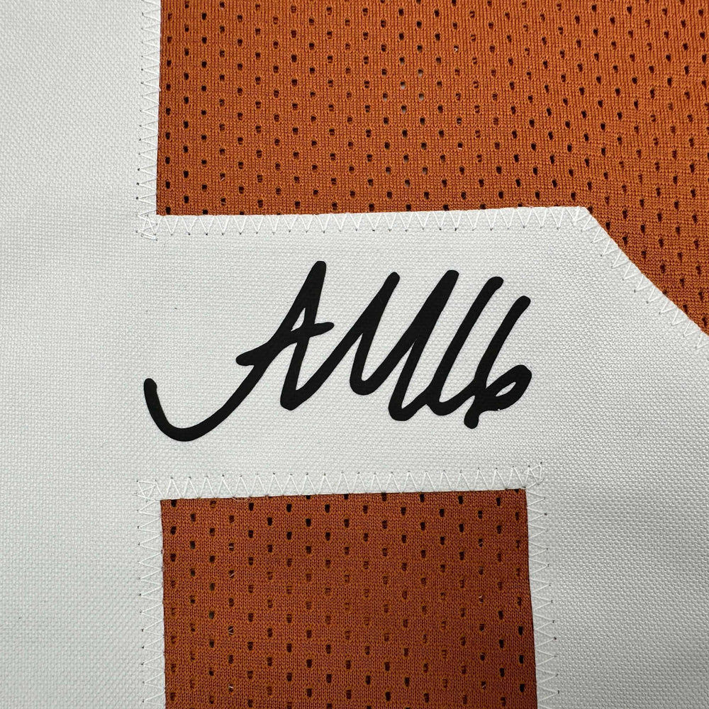 Facsimile Autographed Arch Manning Texas Orange Reprint Laser Auto College Football Jersey Size Men's XL (ONLINE ORDER ONLY)