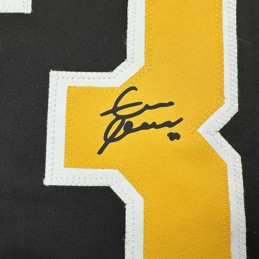 Facsimile Autographed Zdeno Chara Boston Black Reprint Laser Auto Hockey Jersey Size Men's XL (ONLINE ORDER ONLY)