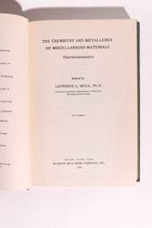 The Chemistry and Metallurgy of Miscellaneous Materials, First Edition 1950 (ONLINE ORDER ONLY)