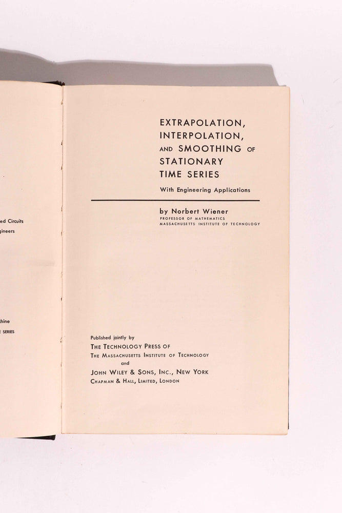 Extrapolation, Interpolation, and Smoothing of Stationary Time Series
