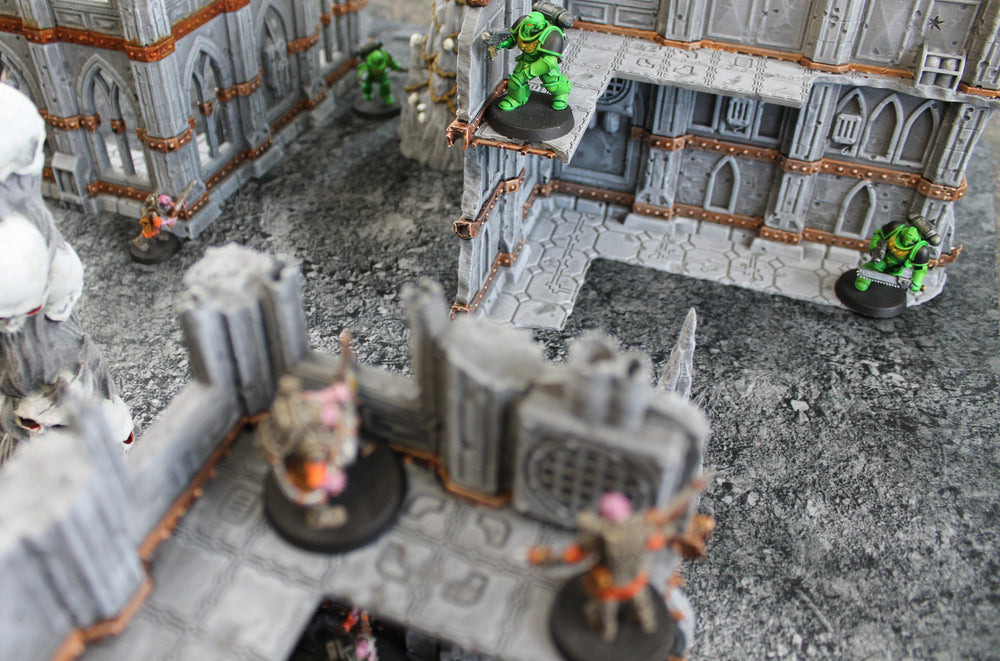 Ashen Wastelands | Neoprene Battle Mat with Bag | Baron of Dice