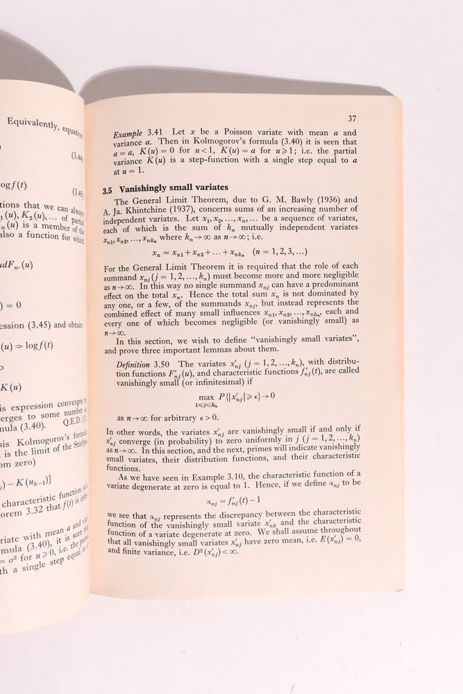 An Introduction to Infinitely Many Variates — Enders A. Robinson