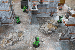 Urban Ruins | Neoprene Battle Mat with Bag | Baron of Dice