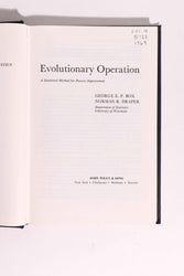 Evolutionary Operation: A Statistical Method for Process Improvement — Box & Draper, 1969