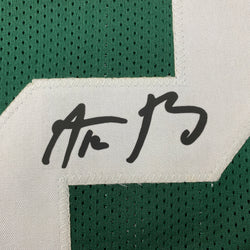 Facsimile Autographed Aaron Rodgers Green Bay Green Reprint Laser Auto Football Jersey Size Men's XL (ONLINE ORDER ONLY)
