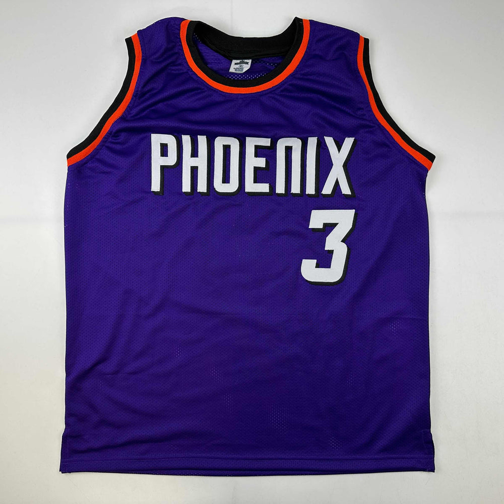 Facsimile Autographed Bradley Beal Phoenix Purple Reprint Laser Auto Basketball Jersey Size Men's XL (ONLINE ORDER ONLY)