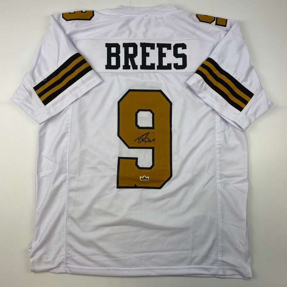 Facsimile Autographed Drew Brees New Orleans Color Rush Reprint Laser Auto Football Jersey Size Men's XL (ONLINE ORDER ONLY)