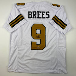 Facsimile Autographed Drew Brees New Orleans Color Rush Reprint Laser Auto Football Jersey Size Men's XL (ONLINE ORDER ONLY)