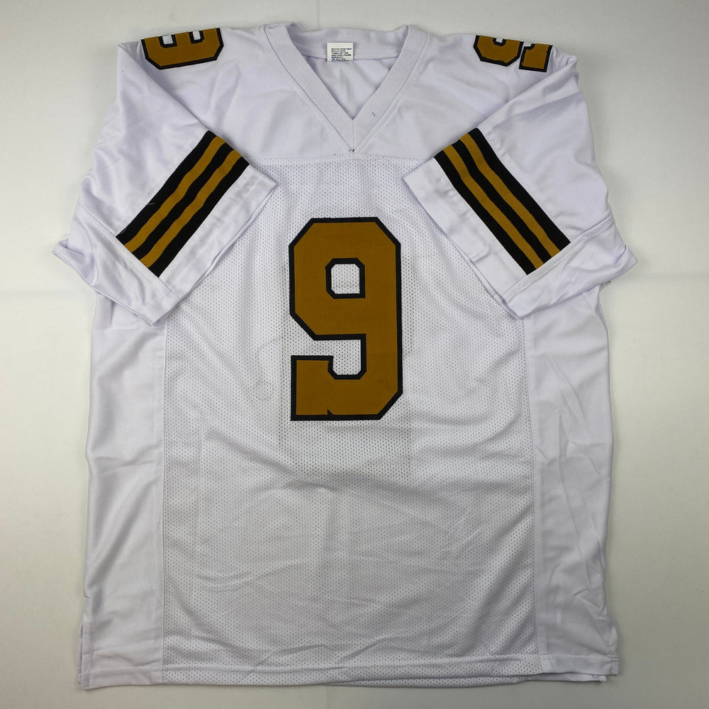 Facsimile Autographed Drew Brees New Orleans Color Rush Reprint Laser Auto Football Jersey Size Men's XL (ONLINE ORDER ONLY)
