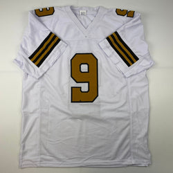 Facsimile Autographed Drew Brees New Orleans Color Rush Reprint Laser Auto Football Jersey Size Men's XL (ONLINE ORDER ONLY)