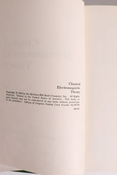 Classical Electromagnetic Theory — Nunzio Tralli, 1963
