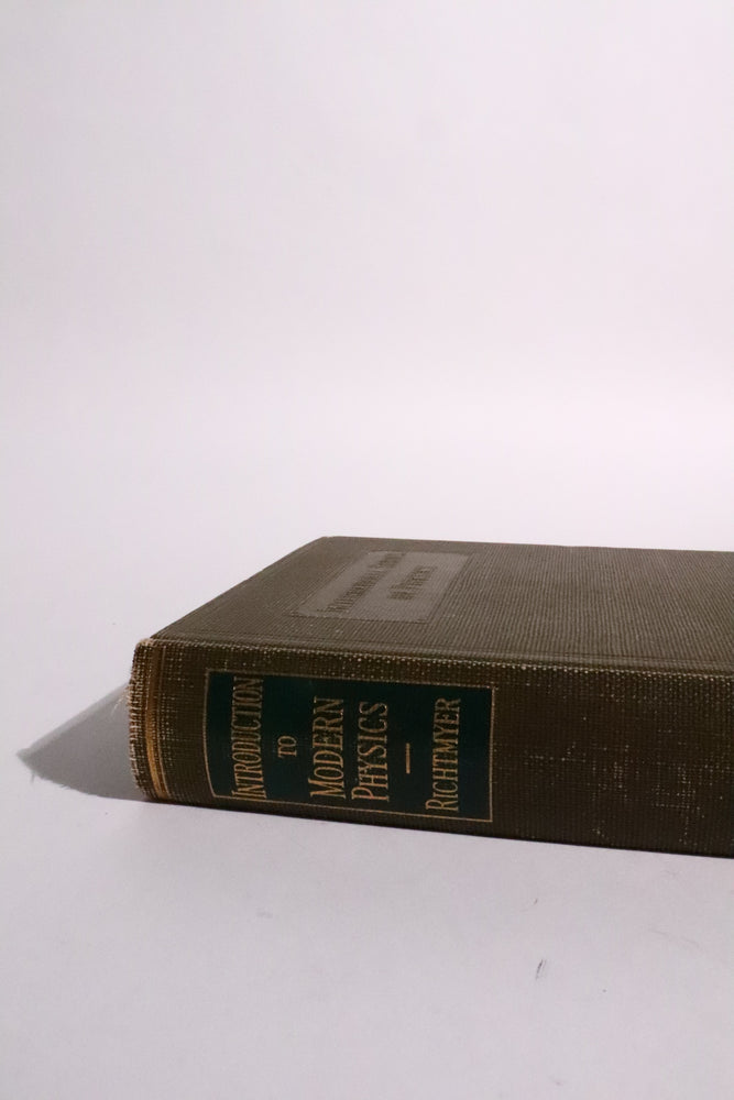 Introduction to Modern Physics — F. K. Richtmyer, 1934