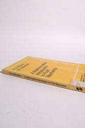 A Mathematical Introduction to Fluid Mechanics — Chorin & Marsden, First Edition, 1979