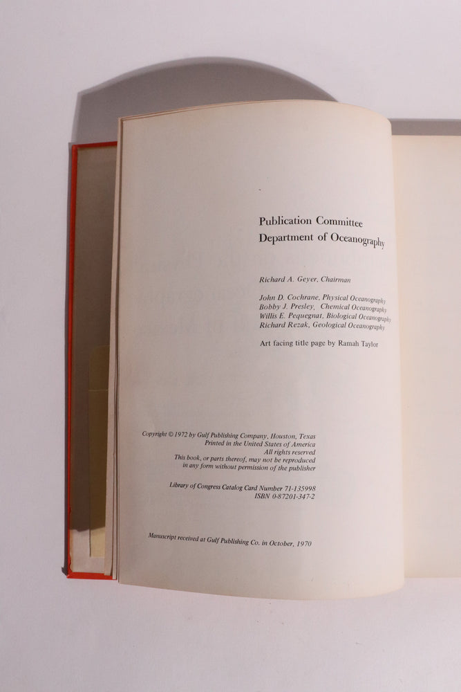 Contributions on the Physical Oceanography of the Gulf of Mexico – Texas A&M – 1972