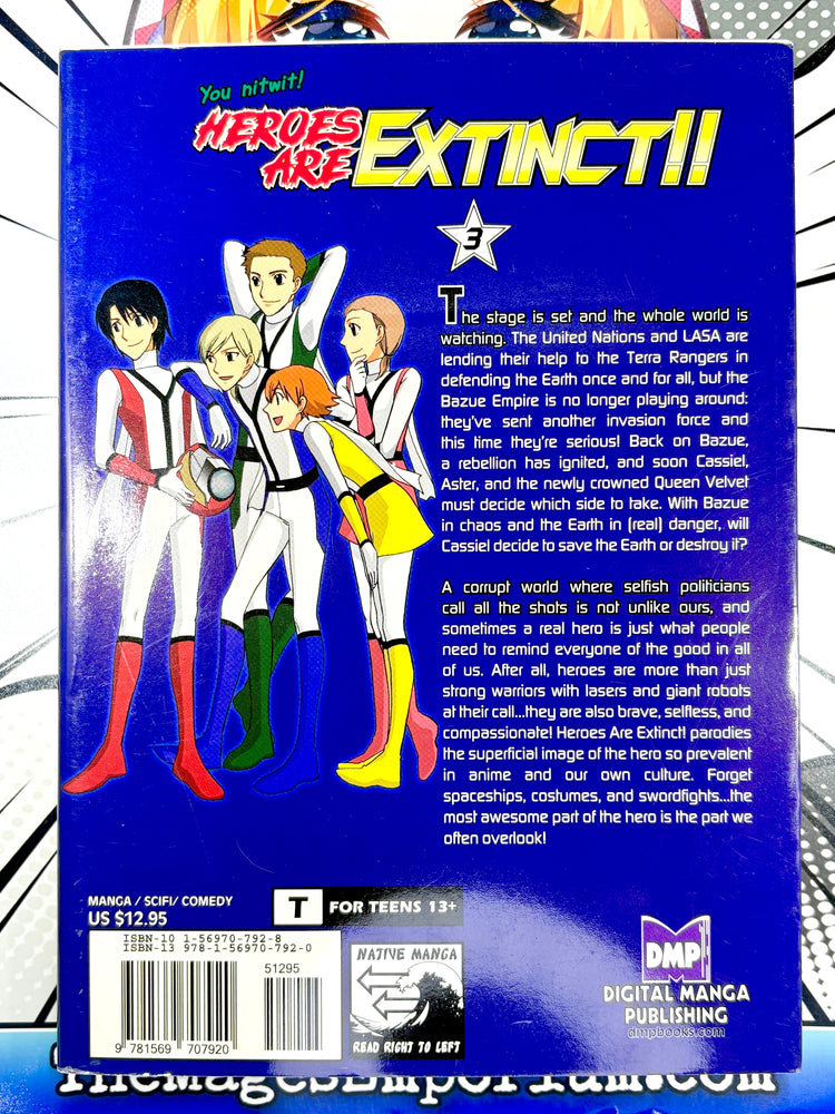 Heroes Are Extinct!! Vol 3 (Online Order Only)