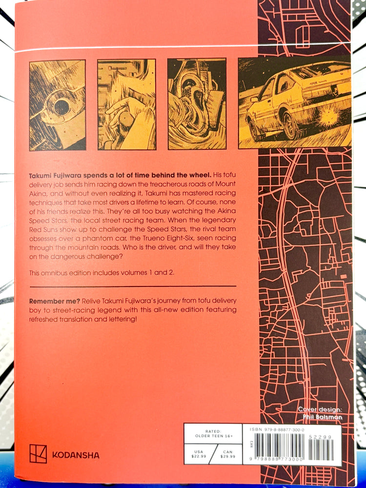 Initial D Vol 01 Omnibus (Online Order Only)