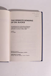 The Remote Sensing of Oil Slicks — 1989