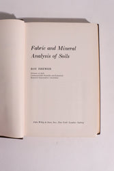 Fabric and Mineral Analysis of Soils — Roy Brewer (First Edition, 1964)
