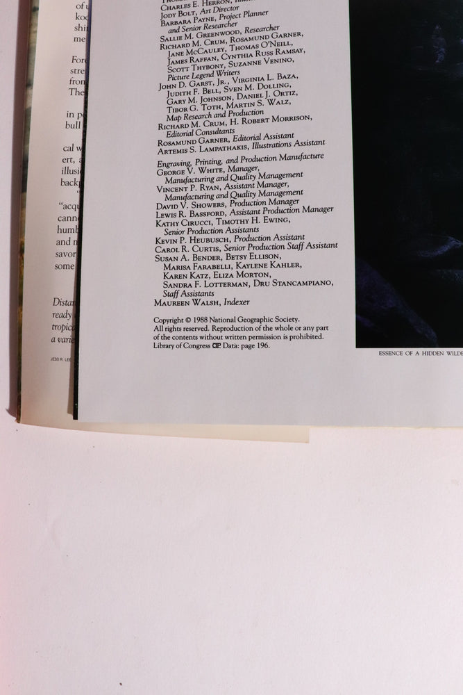 America’s Hidden Wilderness: Lands of Seclusion — National Geographic Society, First Edition (1988) (ONLINE ORDER ONLY)