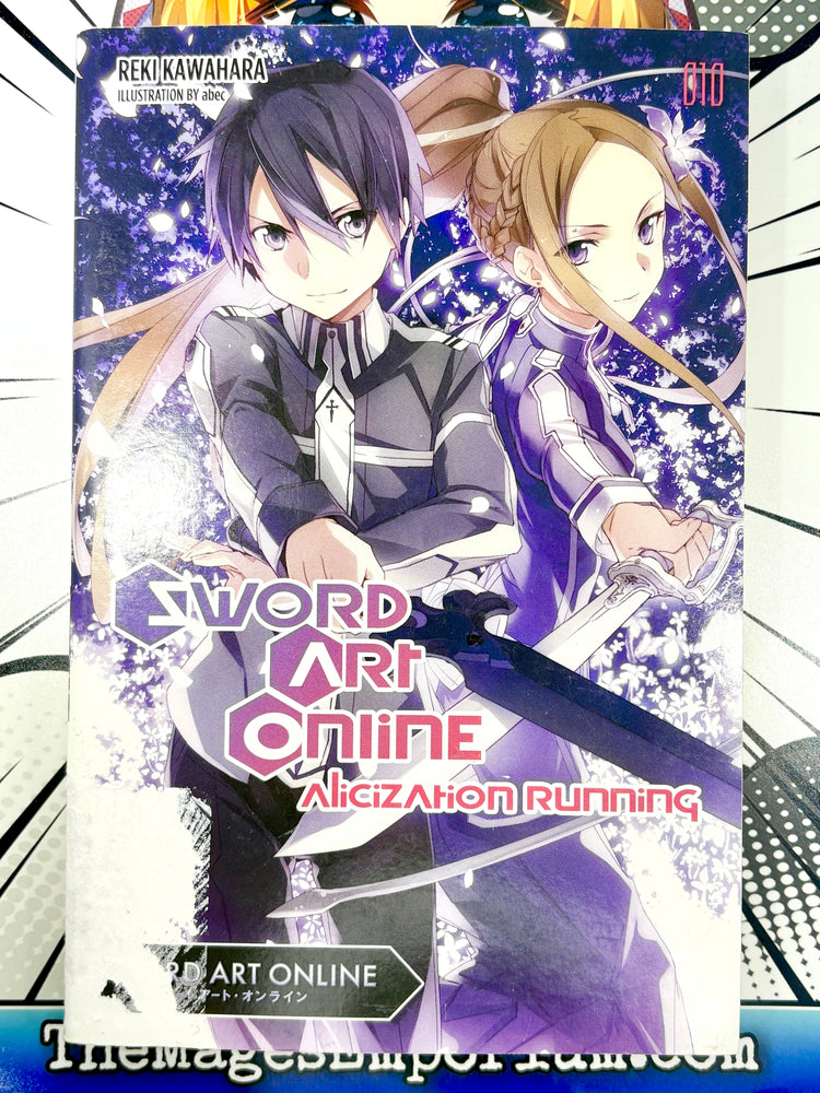 Sword Art Online Alicization Running Vol 10 Light Novel DAMAGED (Online Order Only)