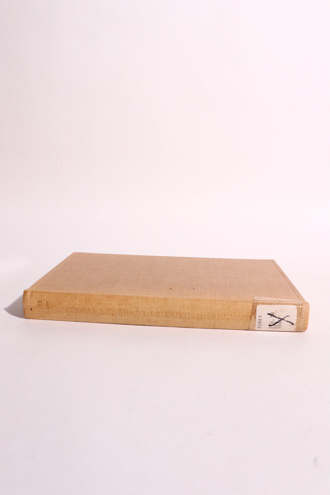 Formal Language Description Languages for Computer Programming — T.B. Steel Jr., 1966 | Early Computer Science & Programming Language Theory (ONLINE ORDER ONLY)
