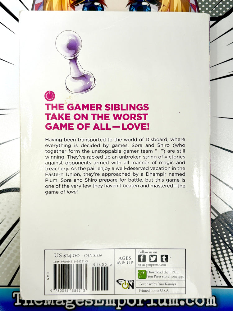 No Game No Life Vol 4 Light Novel (Online Order Only)