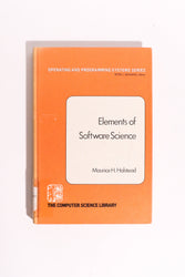 Elements of Software Science — Maurice H. Halstead, 1977 | Foundational Software Metrics & Programming Theory (ONLINE ORDER ONLY)