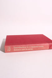 Introduction to Communication Science and Systems — John R. Pierce & Edward C. Posner, 1980 | Information Theory & Telecommunications (ONLINE ORDER ONLY)