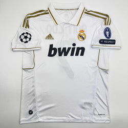 Autographed/Signed Cristiano Ronaldo Real Madrid White Soccer Jersey Beckett BAS COA (ONLINE ORDER ONLY)