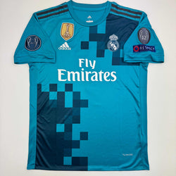 Autographed/Signed Cristiano Ronaldo Real Madrid Blue Soccer Jersey Beckett BAS COA (ONLINE ORDER ONLY)