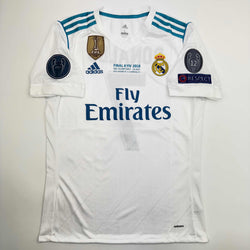 Autographed/Signed Cristiano Ronaldo Real Madrid White Soccer Jersey Beckett BAS COA (ONLINE ORDER ONLY)